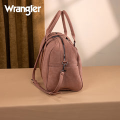 WG262-5110 Wrangler Whipstitch  Collection Duffle Bag -Dark Pink (ONLINE-EXCLUSIVE