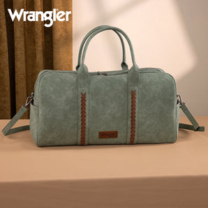 WG262-5110 Wrangler Whipstitch Collection Duffle Bag - Green