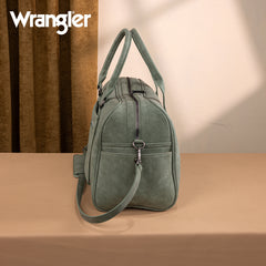 WG262-5110 Wrangler Whipstitch  Collection Duffle Bag -Green (ONLINE-EXCLUSIVE