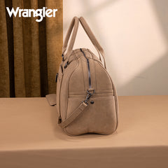 WG262-5110 Wrangler Whipstitch  Collection Duffle Bag -Tan (ONLINE-EXCLUSIVE )