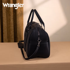 WG262-5110 Wrangler Whipstitch  Collection Duffle Bag -Black (ONLINE-EXCLUSIVE)