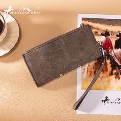 MW1352-W2000   Montana West Embroidered Collection Wallet