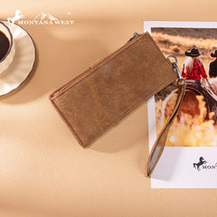 MW1352-W2000   Montana West Embroidered Collection Wallet