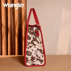 WG389-8119  Wrangler Carry-All Large Tote Work Tote /Crossbody - Red