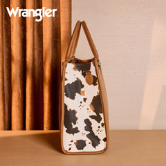WG389-8119  Wrangler Carry-All Large Tote Work Tote /Crossbody - Cow-Brown