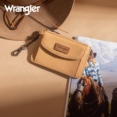 WGW-W1007  Wrangler Genuine Leather RFID Card Case Wallet
