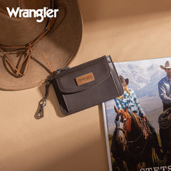 WGW-W1007  Wrangler Genuine Leather RFID Card Case Wallet