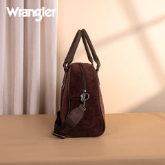 WG277-5110CF   Wrangler Vintage Floral Printed Duffle Bag - Coffee