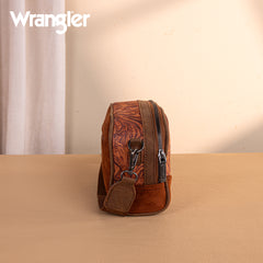 WG277-1833BR   Wrangler Vintage Floral Printed Small Crossbody Bag - Brown