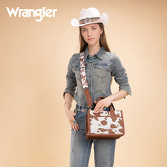 WG301-8120S   Wrangler Cow Print Tote/ Crossbody