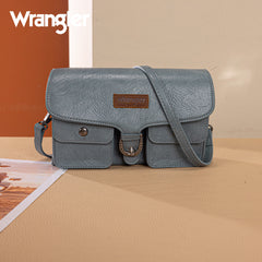 WG320-209  Wrangler Vintage-Inspired Crossbody Bag -Jean