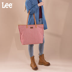 LEE55-003    LEE Stripe Collection Large Tote Bag
