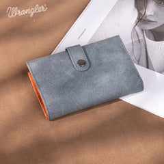WG162-W0333 Wrangler Card Holder Bi-Fold Wallet