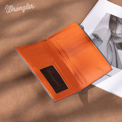 WG162-W0333 Wrangler Card Holder Bi-Fold Wallet