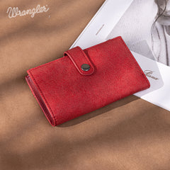 WG162-W0333 Wrangler Card Holder Bi-Fold Wallet