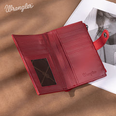 WG162-W0333 Wrangler Card Holder Bi-Fold Wallet