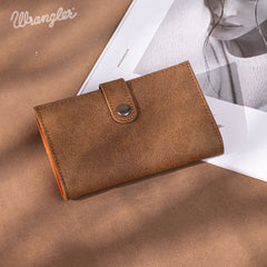 WG162-W0333 Wrangler Card Holder Bi-Fold Wallet