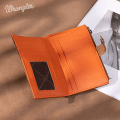 WG162-W0333 Wrangler Card Holder Bi-Fold Wallet