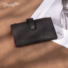 WG162-W0333 Wrangler Card Holder Bi-Fold Wallet