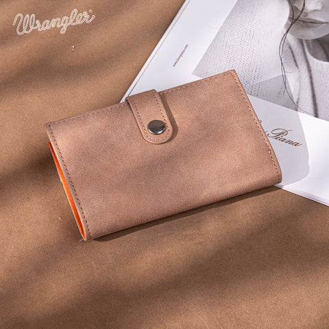 WG162-W0333 Wrangler Card Holder Bi-Fold Wallet