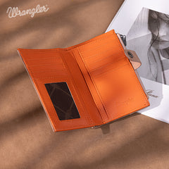 WG162-W0333 Wrangler Card Holder Bi-Fold Wallet