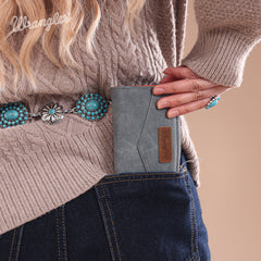 WG162-W0333 Wrangler Card Holder Bi-Fold Wallet