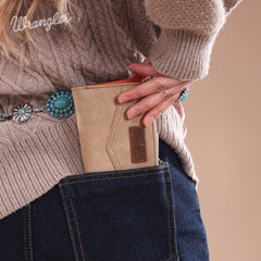 WG162-W0333 Wrangler Card Holder Bi-Fold Wallet