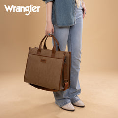 WG288-8119  Wrangler Carry-All Large Tote Work Tote /Crossbody - Khaki