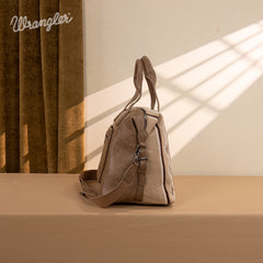 WG174-5110  Wrangler Southwestern Print Duffle Bag - Khaki