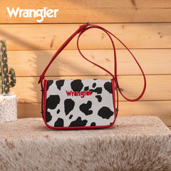 WG301-1833  Wrangler Cow Print  Crossbody