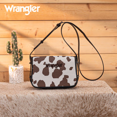 WG301-1833  Wrangler Cow Print  Crossbody