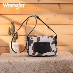 WG301-1833  Wrangler Cow Print  Crossbody
