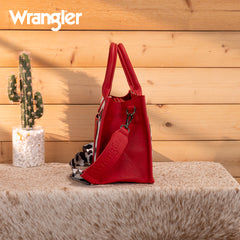 WG301-8120S   Wrangler Cow Print Tote/ Crossbody