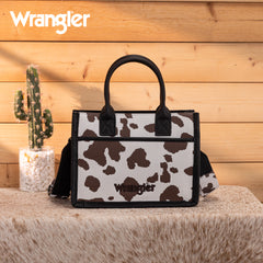 WG301-8120S   Wrangler Cow Print Tote/ Crossbody