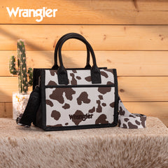 WG301-8120S   Wrangler Cow Print Tote/ Crossbody