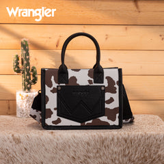 WG301-8120S   Wrangler Cow Print Tote/ Crossbody