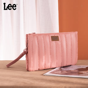 LEE49-004 Lee Quilted Puffer Wristlet Clutch/Writstlet