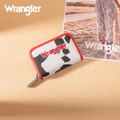 WG301-W083    Wrangler Cow Print Small Wallet