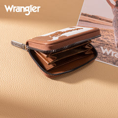WG301-W083    Wrangler Cow Print Small Wallet
