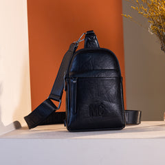 MC-2833 Milan Chiva Sling Bag/Crossbody/Chest Bag - Black
