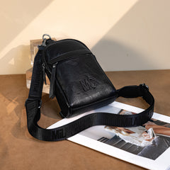 MC-2833 Milan Chiva Sling Bag/Crossbody/Chest Bag - Black
