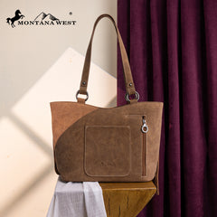 MW1340G-8317 Montana West Fringe Collection Concealed Carry Tote