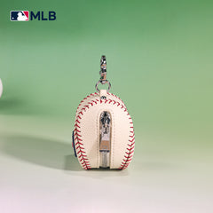 MLB-108BG  - Los Angeles Dodgers 2025 World Series Champions Key Chain Pouch-Beige