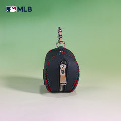 MLB-AB 108   MLB Atlanta Braves Team Key Chain Pouch