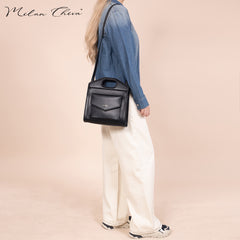 MC-537 Milan Chiva Top Handle Carry Tote/Crossbody