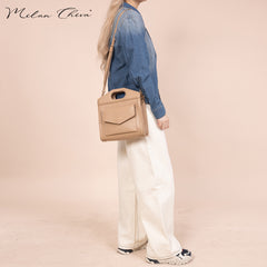 MC-537 Milan Chiva Top Handle Carry Tote/Crossbody