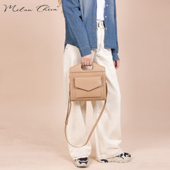 MC-537 Milan Chiva Top Handle Carry Tote/Crossbody
