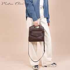 MC-537 Milan Chiva Top Handle Carry Tote/Crossbody