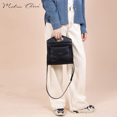 MC-537 Milan Chiva Top Handle Carry Tote/Crossbody