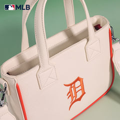 MLB-TG103  MLB Detroit Tigers Team Tote with Baseball Coin Pouch